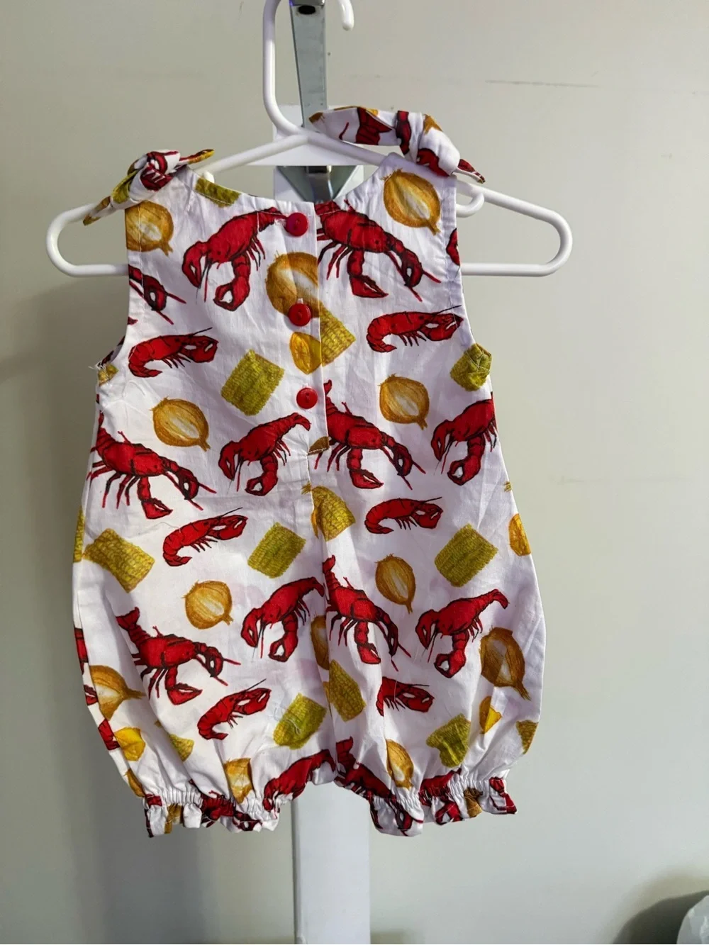 NWT Sweetdil Low Country Boil Romper